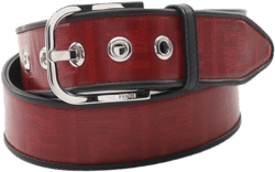 2010s leather coated belt
