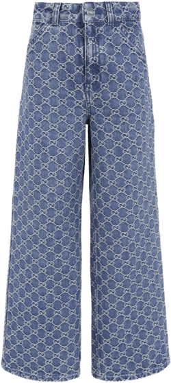 GG monogram jeans