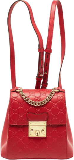 Guccissima Padlock backpack