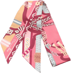 2020s Fantaisie d'Etriers silk scarf