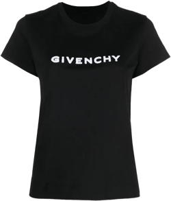 logo print T-shirt