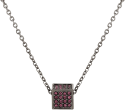 crystal-embellished necklace