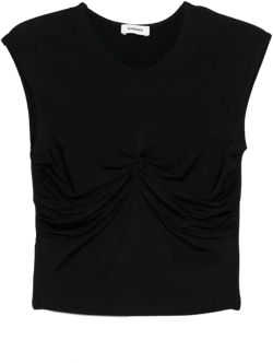 knot-detail vest