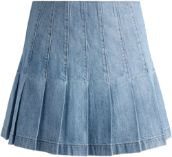 Carter denim skirt