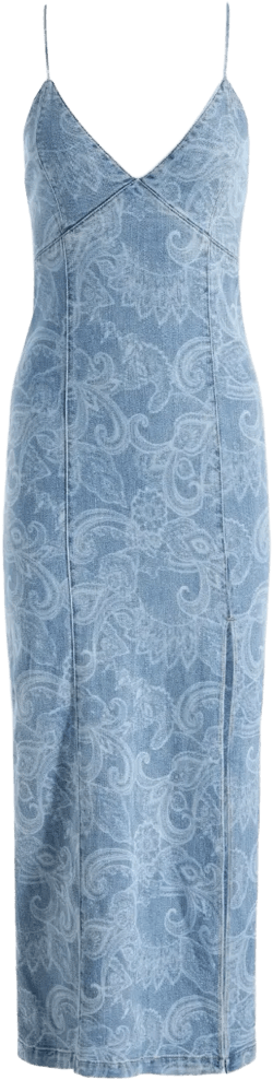 Julietta denim slip dress