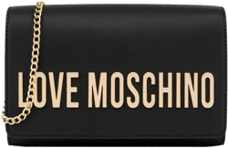 logo-lettering clutch bag