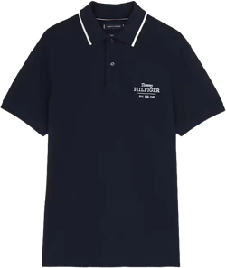 logo-embroidered polo shirt