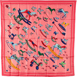 1990-2010 Raconte Moi le Cheval Silk Scarf scarves