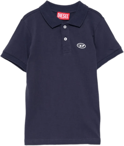 logo-embroidered polo shirt