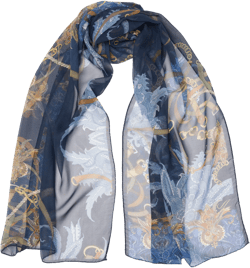 Elizabetta Alessandra - Long Sheer Silk Scarf for Women