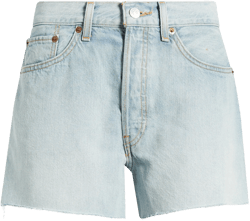 Re/Done The Easy Rider High Waist Cutoff Denim Shorts