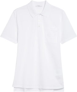Givenchy Logo Patch Regular Fit Cotton Piqué Polo