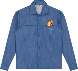 The Beauty You See Denim Jacket - Blue