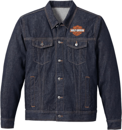 Harley-Davidson Men's Denim Jacket, Blue - 99027-23VM XX-Large Blue