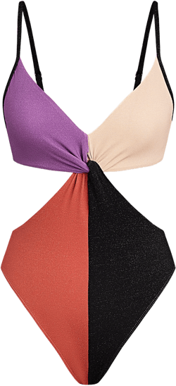 Electric Vibe Monokini Swimsuit - XS