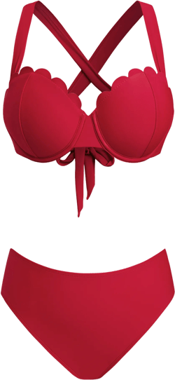Sangria Bliss Bikini Set - L