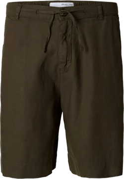drawstring bermuda shorts