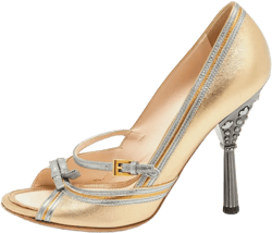 2023 90mm leather bow pumps