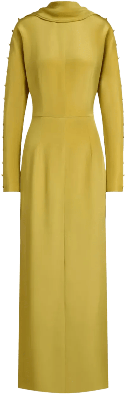 silk maxi dress