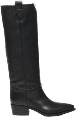Nashville pointed-toe leather boots