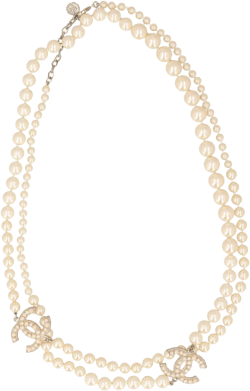 CC logo-charm necklace