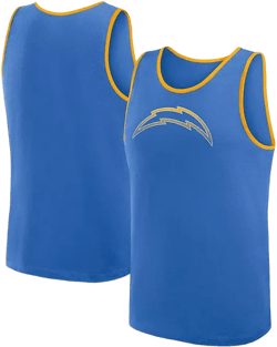 Men's Powder Blue Los Angeles Chargers Unmatched Success Tank Top