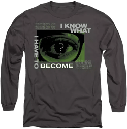 Men's The Become The Riddler Long Sleeve Adult Tee / T-Shirt