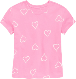 Printed Softest Short-Sleeve T-Shirt for Girls | Old Navy