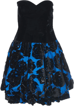pre-owned floral-print dress