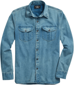 cotton denim shirt