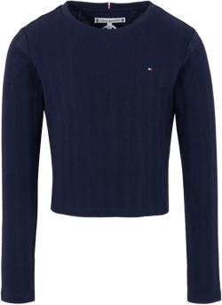 ribbed long-sleeve T-shirt