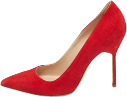 pre-owned 100mm suede pointed-toe pumps