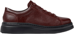 Runner Up leather lace-up sneakers