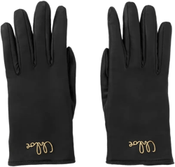 Iconic logo lambskin gloves
