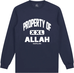 POA Long Sleeve Tee - Navy