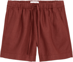 Riley Pull On Short In Linen