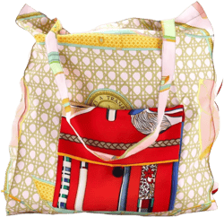 Silk tote
