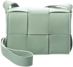 Cassette leather crossbody bag