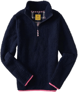 Aeropostale Womens Fleece Jacket, Blue, Large