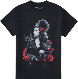 Amy Winehouse Oversized Graphic Tee