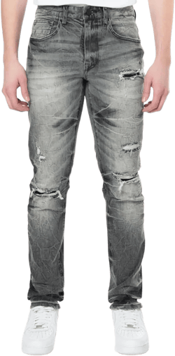 Smoke Rise Men's Wave Effect Jean's