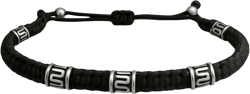 Silver Anklet For Women | Cylinder Solid Beads Anklet For Women| Bracelet For Men | Fully Adjustable No Size Issue