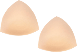 Shapers - Triangle Foam Bra Insert Enhancement Pads - Size A/B