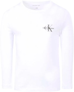 long-sleeve logo T-shirt