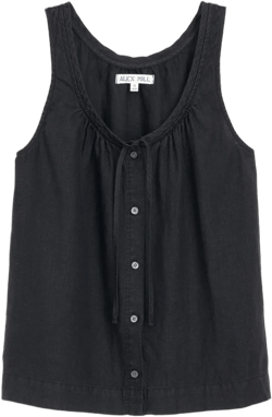 Sidney Top In Linen