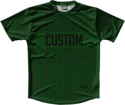Pinstripes Custom Finish Line Running Shirt Track Cross Made In USA