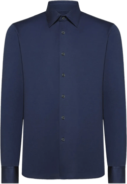 long-sleeve button-down shirt