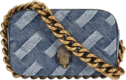small Kensingtin denim chain-strap crossbody bag
