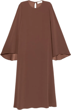 Jackie long-sleeve kaftan dress