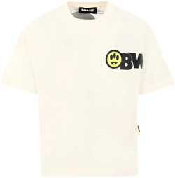 graphic-teddy bear cotton T-shirt